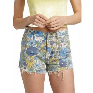 NEW MOTHER tomcat kick fray short in dirt bike flowers